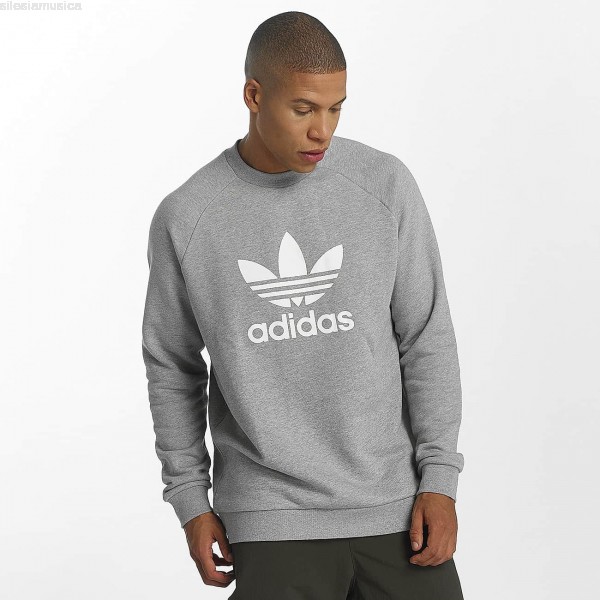 sweat gris adidas